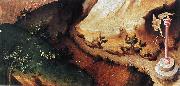BROEDERLAM, Melchior The Flight into Egypt (detail) fge oil painting on canvas